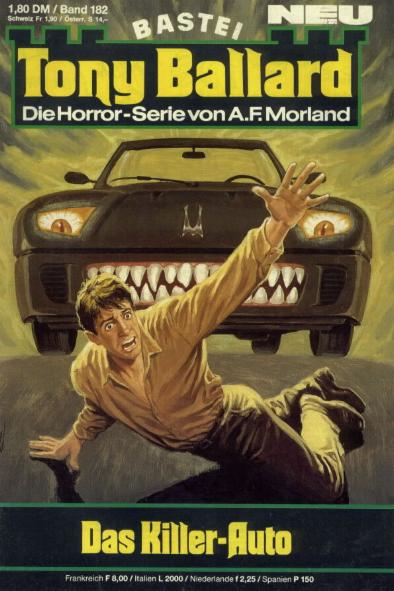 Tony Ballard Nr. 182: Das Killer-Auto