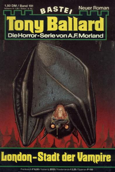 Tony Ballard Nr. 191: London - Stadt der Vampire