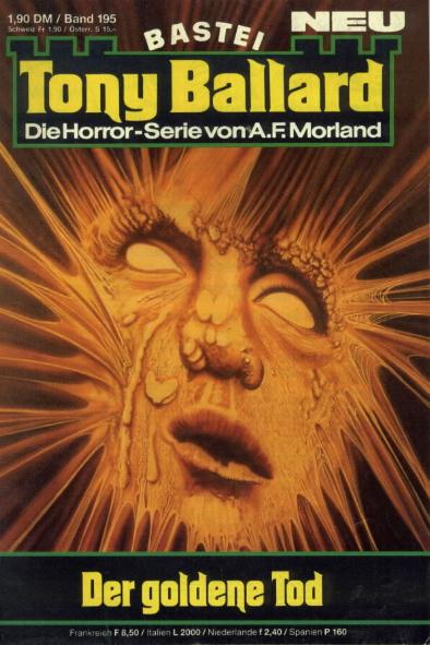 Tony Ballard Nr. 195: Der goldene Tod