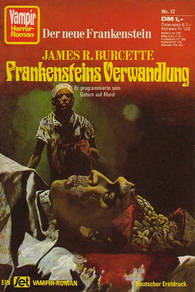 Vampir-Horror-Roman Nr. 17: Frankensteins Verwandlung