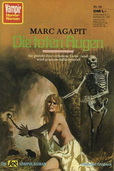 Vampir-Horror-Roman Nr. 34: Die toten Augen