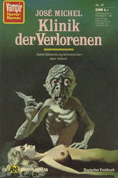 Vampir-Horror-Roman Nr. 37: Klinik der verlorenen