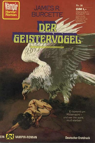 Vampir-Horror-Roman Nr. 38: Der Geistervogel