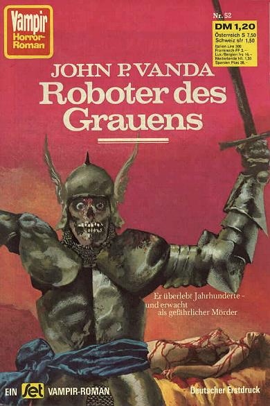 Vampir-Horror-Roman Nr. 52: Roboter des Grauens