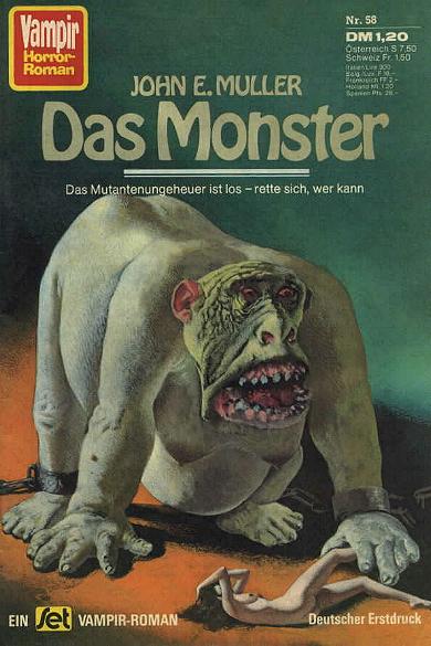 Vampir-Horror-Roman Nr. 58: Das Monster