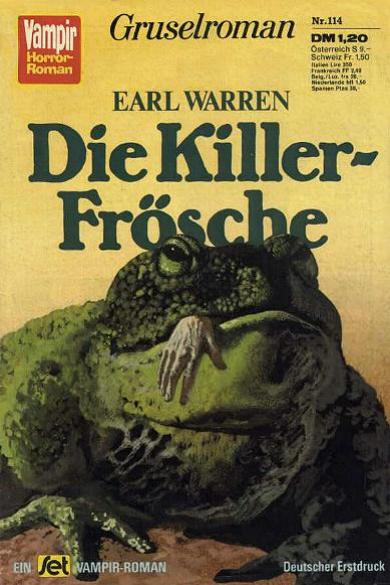 Vampir-Horror-Roman Nr. 114: Die Killer-Fr&ouml;sche