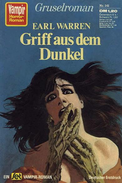 Vampir-Horror-Roman Nr. 141: Griff aus dem Dunkel