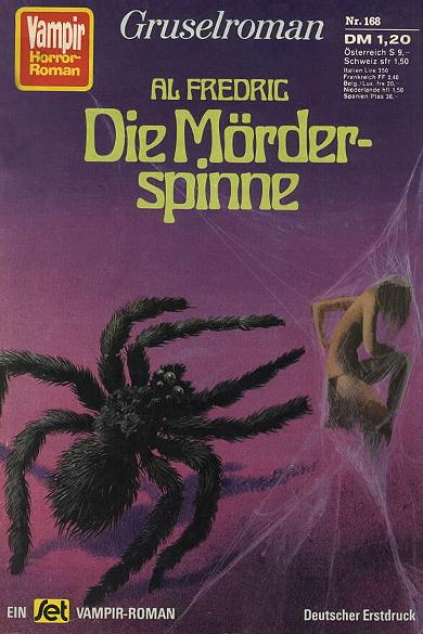 Vampir-Horror-Roman Nr. 168: Die M&ouml;rderspinne