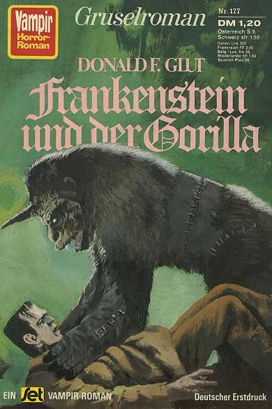 Vampir-Horror-Roman Nr. 177: Frankenstein und der Gorilla