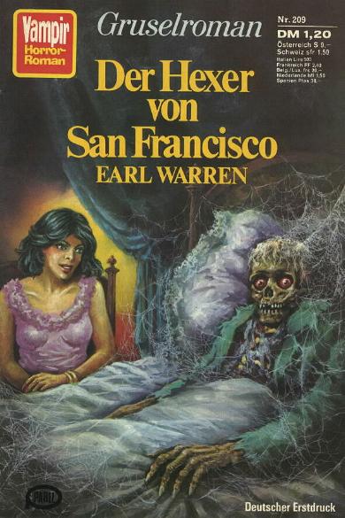 Vampir-Horror-Roman Nr. 209: Der Hexer von San Francisco