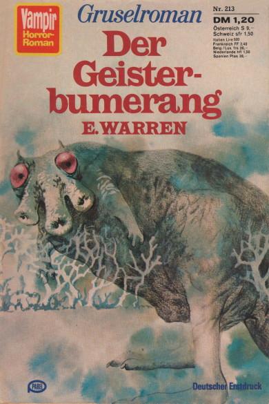 Vampir-Horror-Roman Nr. 213: Der Geisterbumerang