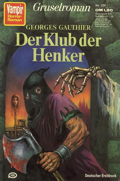 Vampir-Horror-Roman Nr. 226: Der Klub der Henker