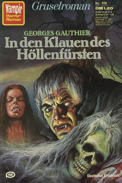 Vampir-Horror-Roman Nr. 276: In den Klauen des H&ouml;llenf&uuml;rsten