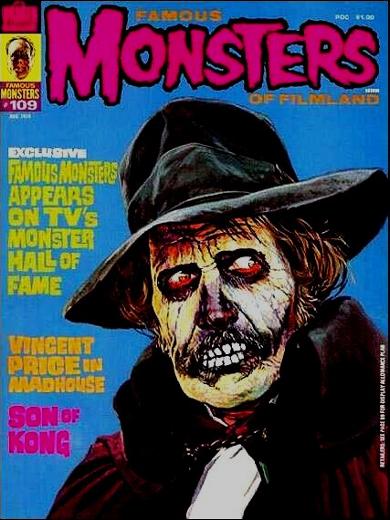 "FAMOUS MONSTERS OF FILMLAND" Nr. 109